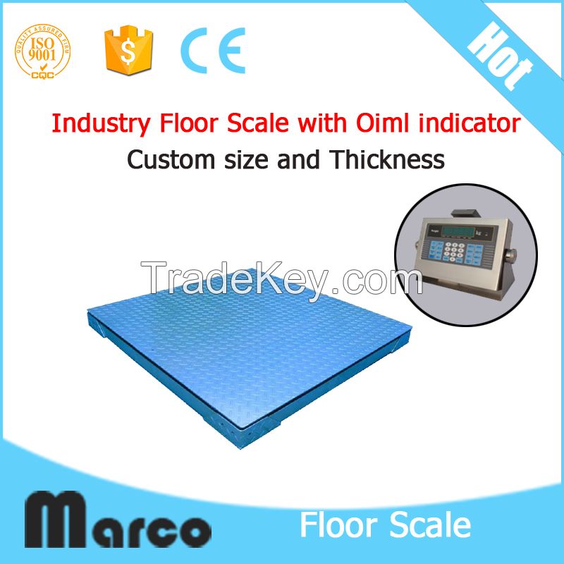 Double deck  1*1mElectronic Floor scale