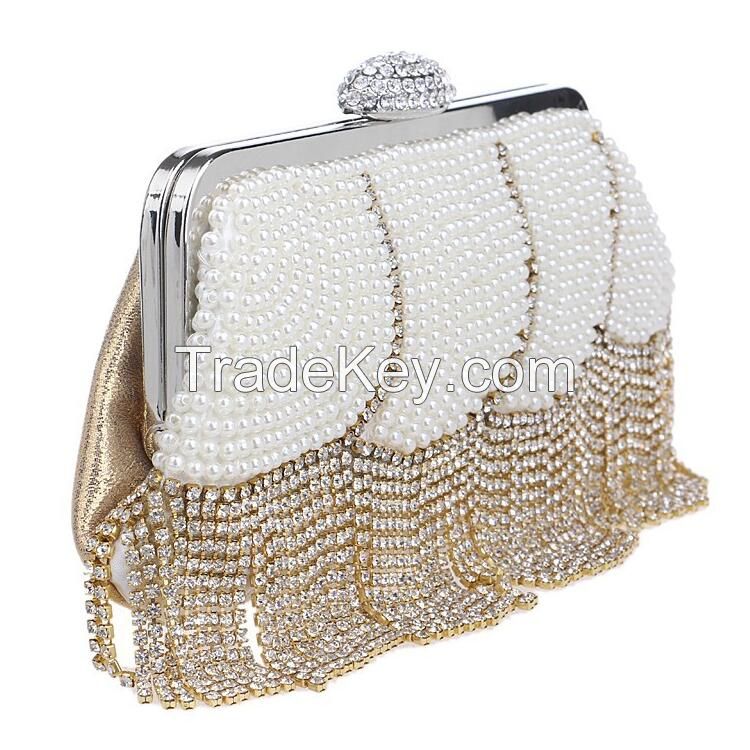 Fashion PU Leather Evening Bag/Dinner Bag/Banquet Bag  