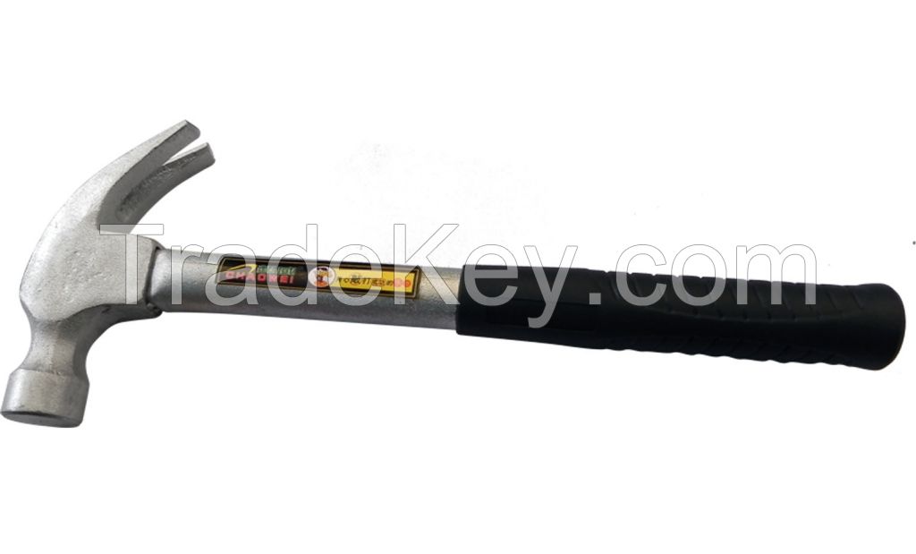 Popular Sale Claw Hammer With White Steel Handle