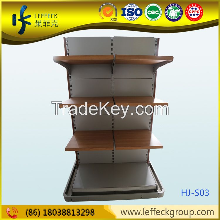 Leffeck wholesale supermarket gondola shelving