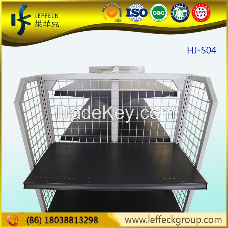 Light duty storage wire shelving cabinets system