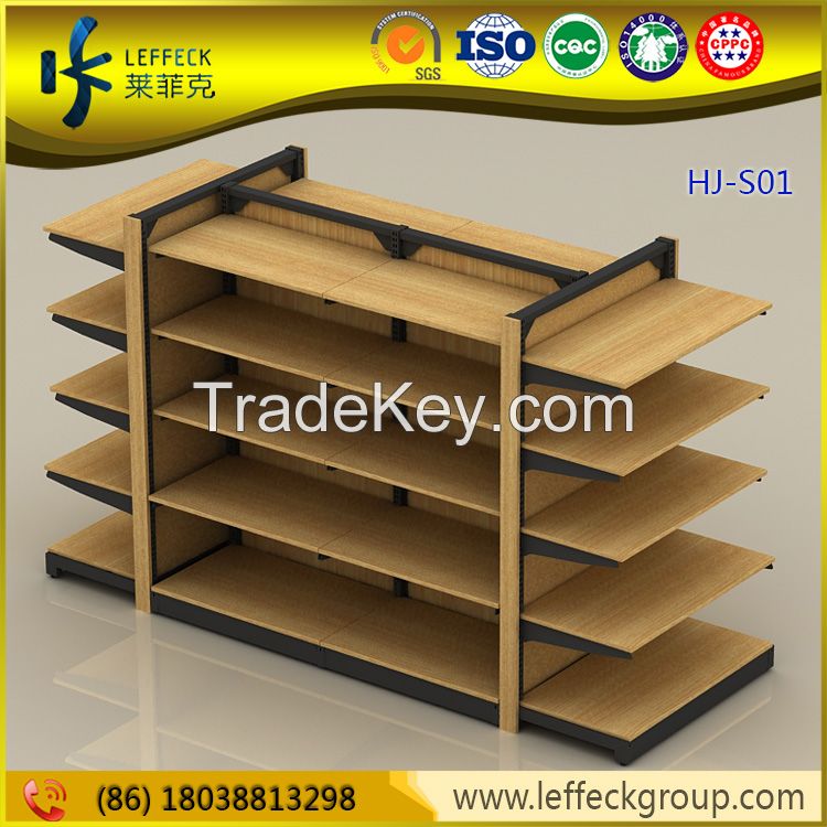 Customized metal supermarket gondola shelving dimensions suppliers