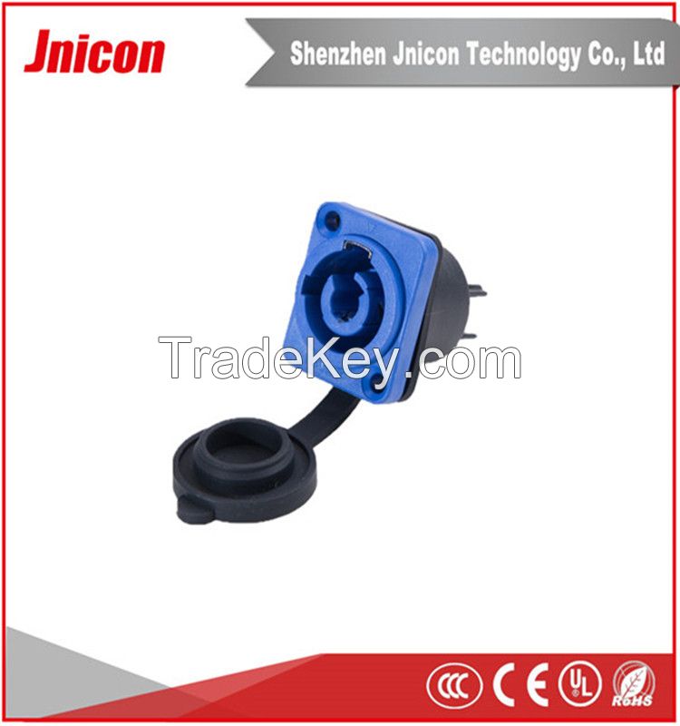 China supplier JNICON good price waterproof 3 pin powercon connector