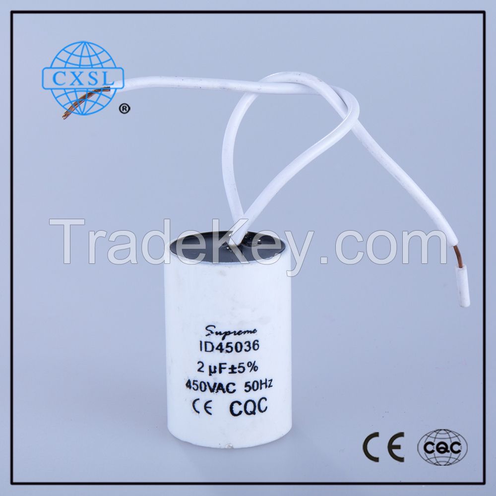 AC motor run CBB60 capacitor