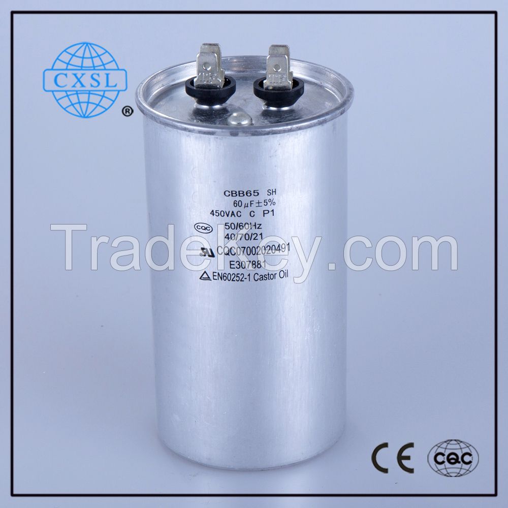 AC Capacitor CBB65 for Air Conditioner