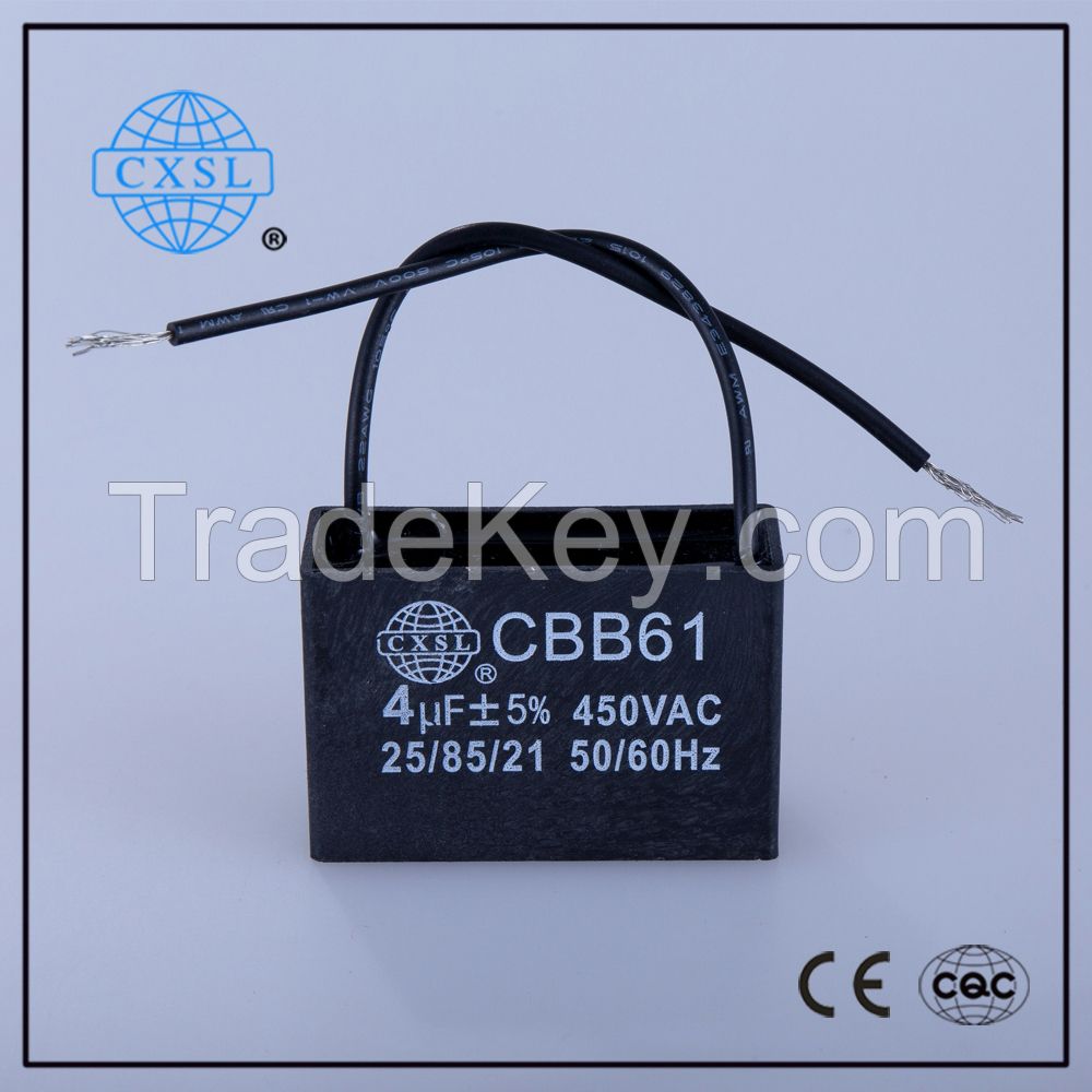 CBB61 SH Capacitor For Celling Fan