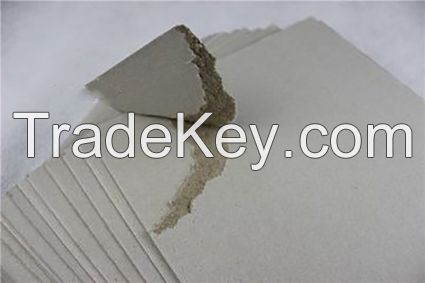 3mm laminated grey board paper for book binding 