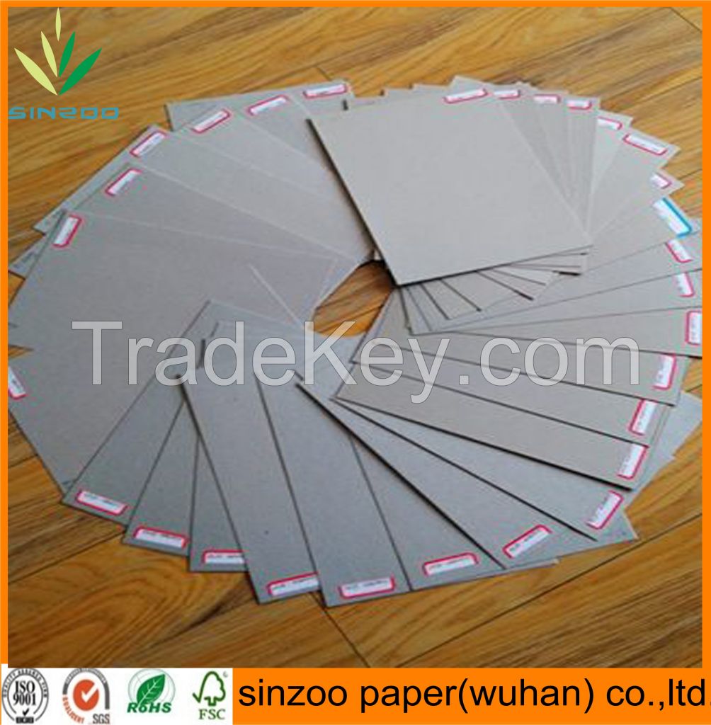 Wholesale price 650g grey board paper roll