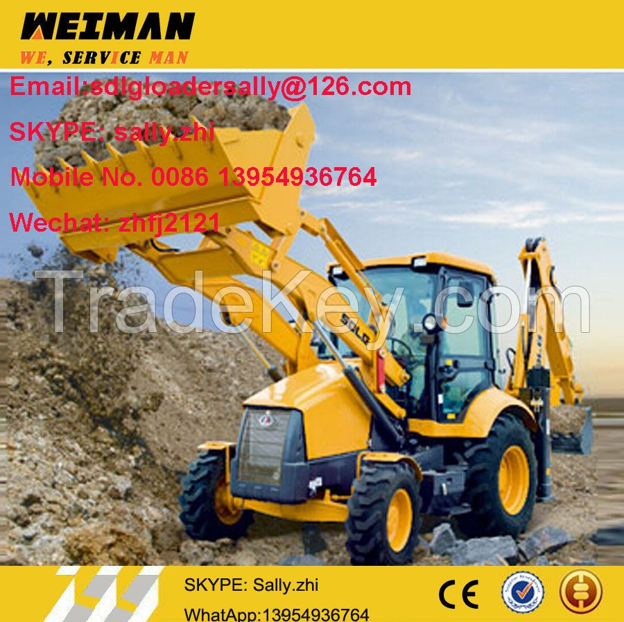 sdlg backhoe loader B877, BACKHOE, Made in china for sale 