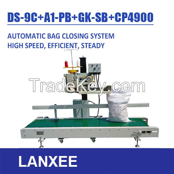 Lanxee Industrial Bag Closing Sewing Machine System