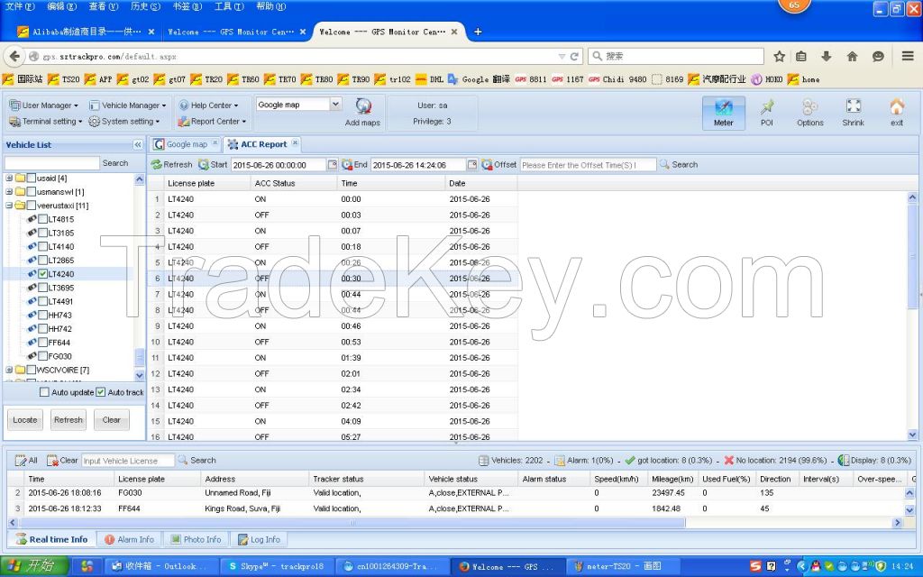 gps tracking software platform with open source code compatible with Most gps tracker type such as Meitrack, queclink, Coban.