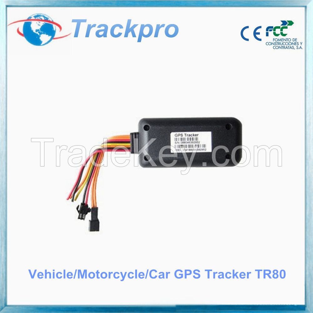 voice monitoring  vehicle gps tracker(tr80) with free tracking platform and apps