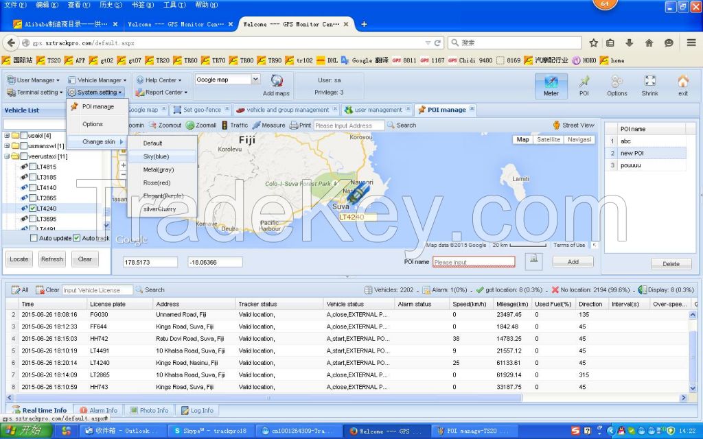 realtime precise GPS Tracking System with open source code and free apps