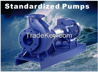 Standard horizontal end suction pump