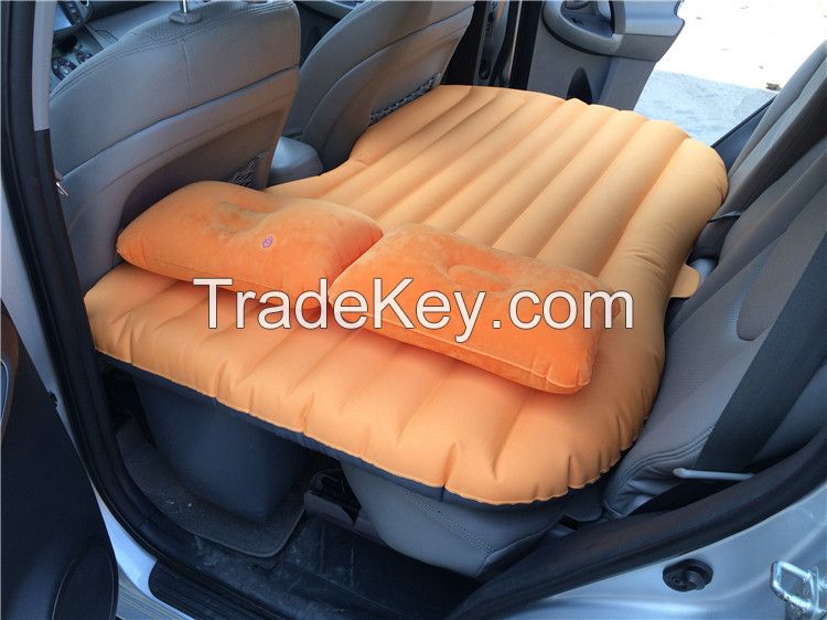 Air filled inflatable backseat mattress car furniture