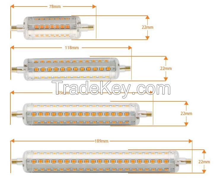 78mm LED R7S Bulb 5W to replace 40W