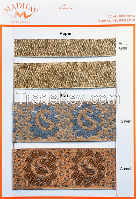 Jacquard saree Lace