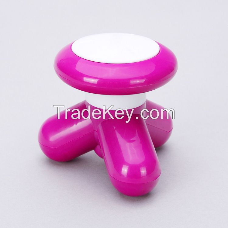 Portable Mini LED Triangle Electric Full Body Massager