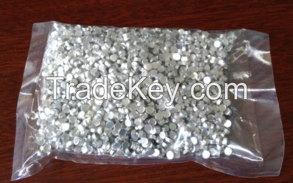 High Purity Indium Shot 5N 99.999% 1.0-5.0 mm