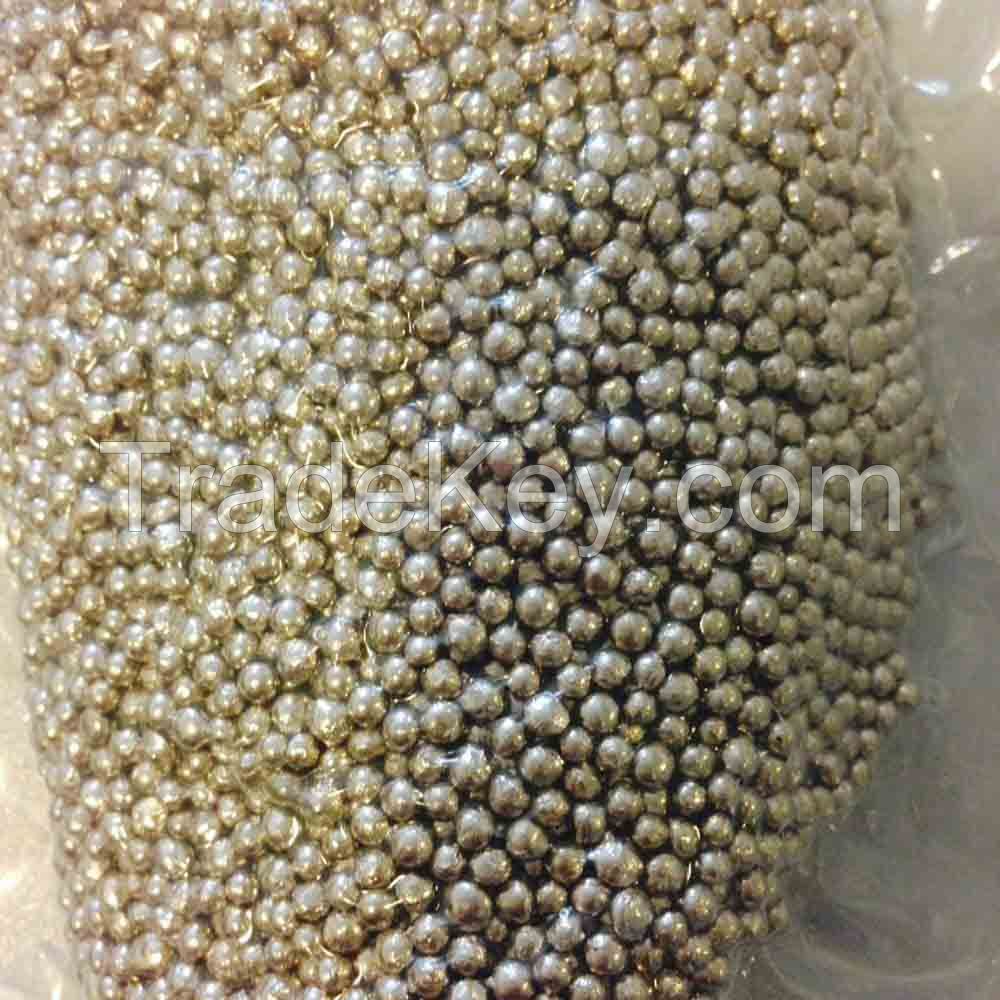 high purity bismuth shot bismuth pellet bismuth granule 99.99% 4n 5n for sale