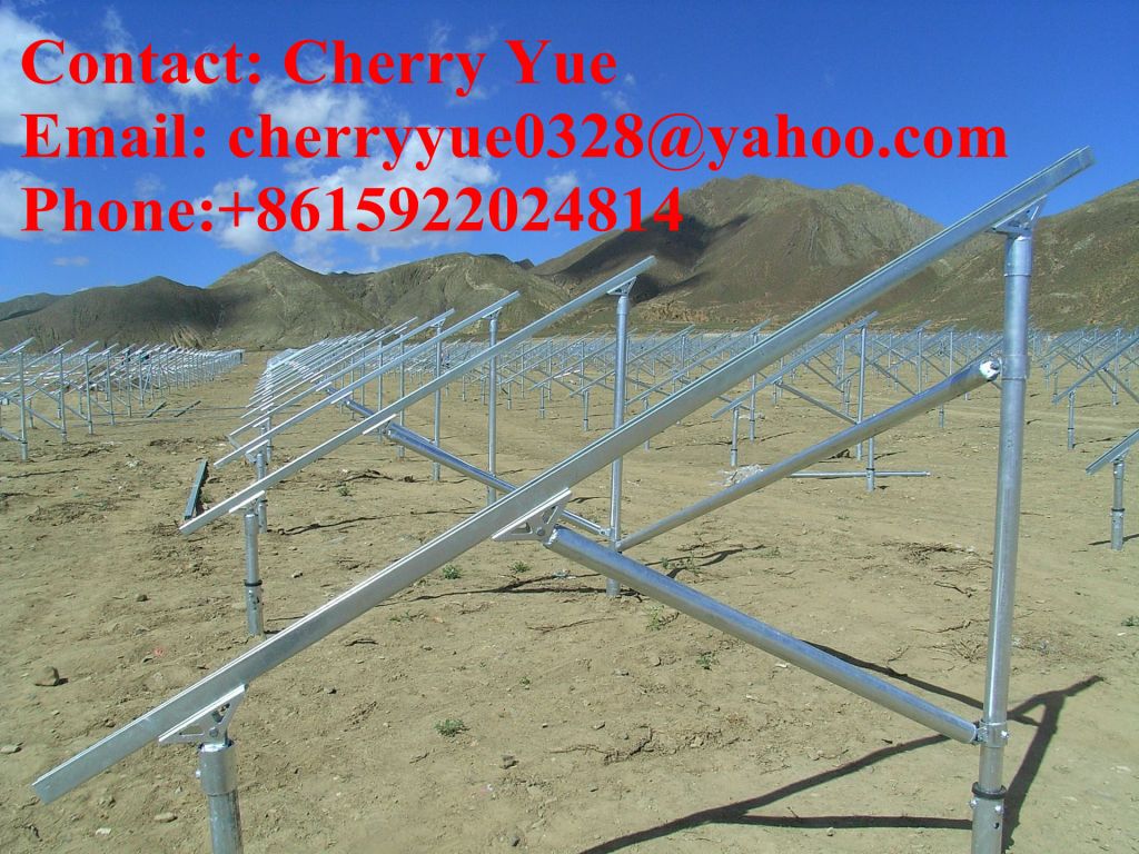 solar photovoltaic bracket, solar photovoltaic mounting,Solar PV Mounting,solar pv bracket  cherryyue0328 at yahoo (dot)com 