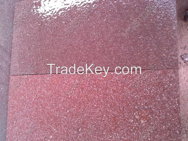 red porphyry