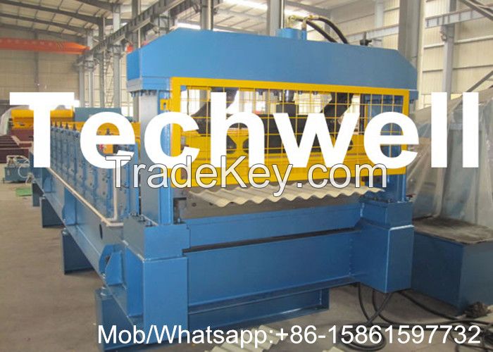 Aluminium Corrugated Sheet Roll Rorming Machine