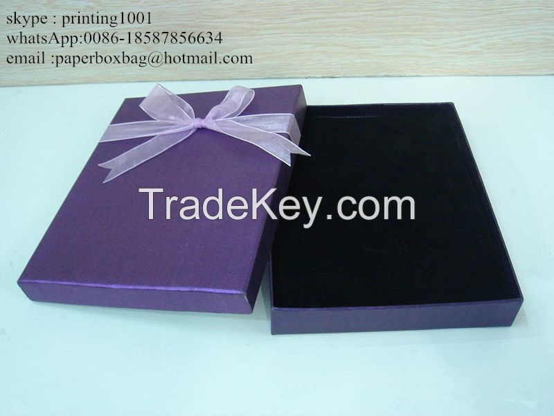 art paper Material and Handmade Feature garments cardboard pack box