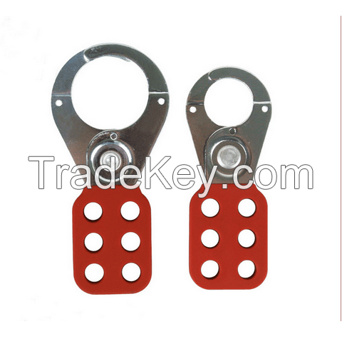 OEM Six Locks Capacity Lock Shackle Diameter 25mm/ 38 mm Safety Lockout Hasp