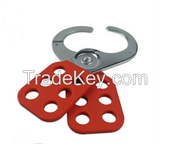 OEM Six Locks Capacity Lock Shackle Diameter 25mm/ 38 mm Safety Lockout Hasp