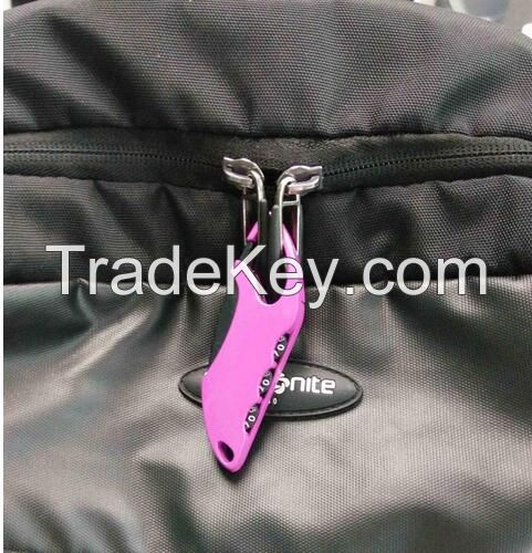 3 Digits Zinc Alloy Color Combination Lock for Bag, Luggage& Suitcase (301F)