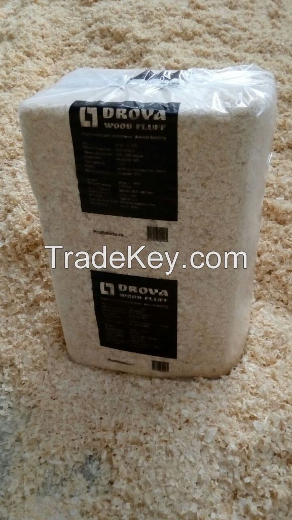 wood Pellets, animal bedding in bales, briquettes and firewood