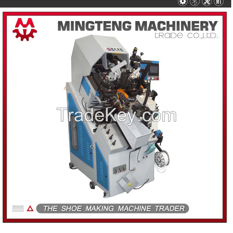 Computer toe lasting machine price shoe making machine footwear machinery