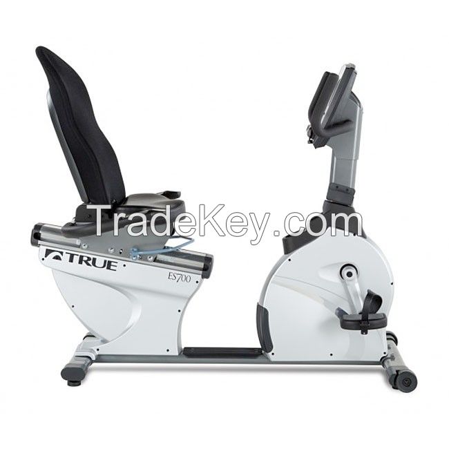 TRUE Fitness ES700 Recumbent Bike - EmergeLED