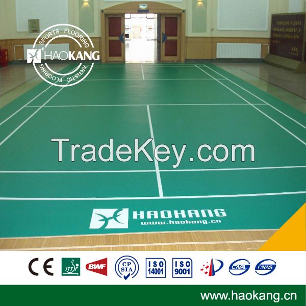 Badminton pvc flooring