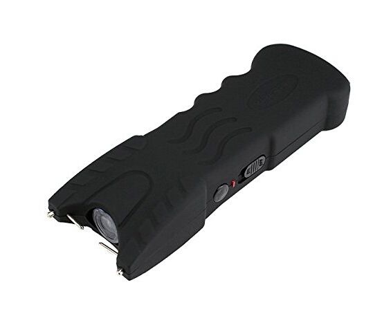 VIPERTEK VTS-979 - 85,000,000 V Stun Gun - Rechargeable with Safety Disable Pin LED Flashlight, Black