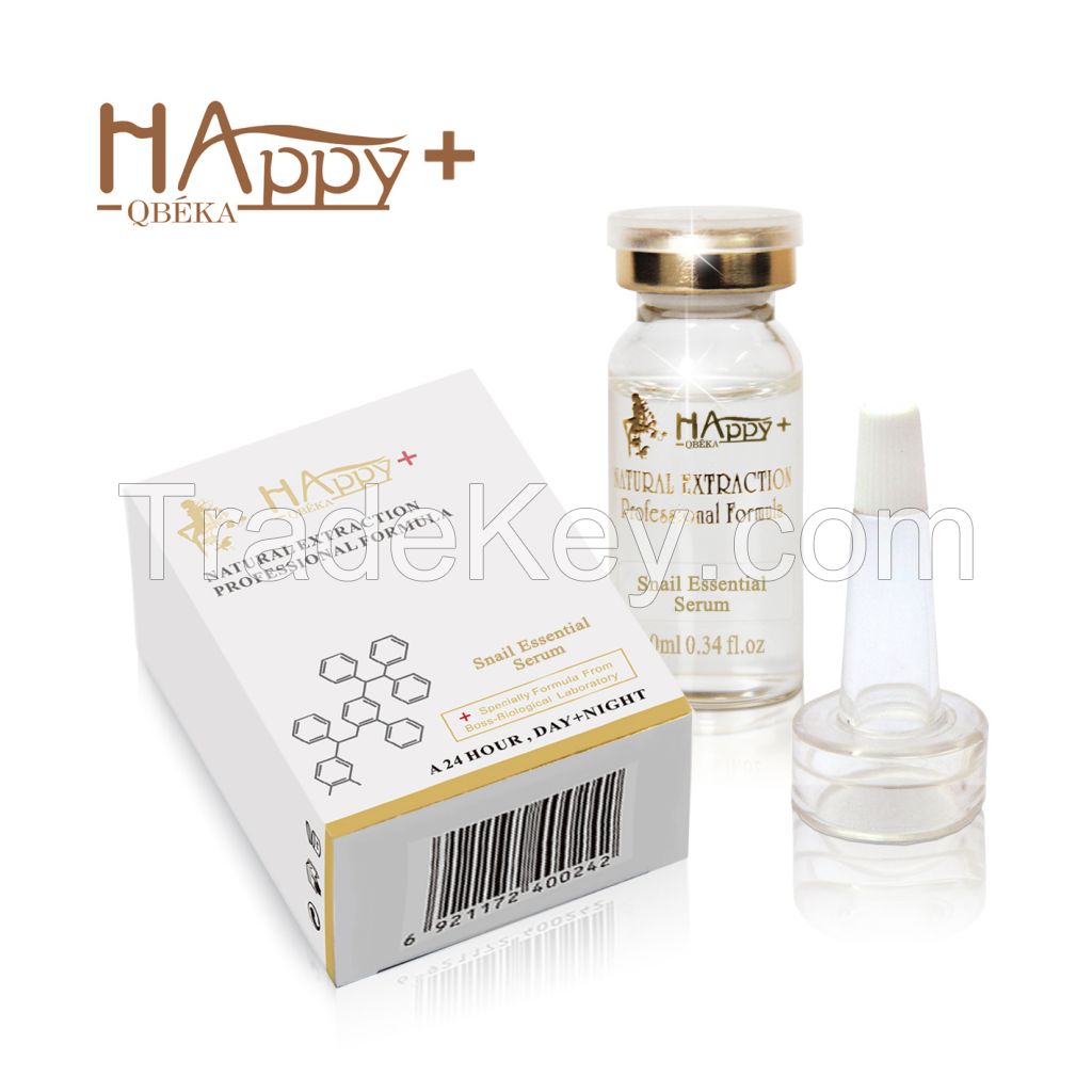 HAPPY+ snail serum skin whitening serum moisturize skin serum skin repairing serum