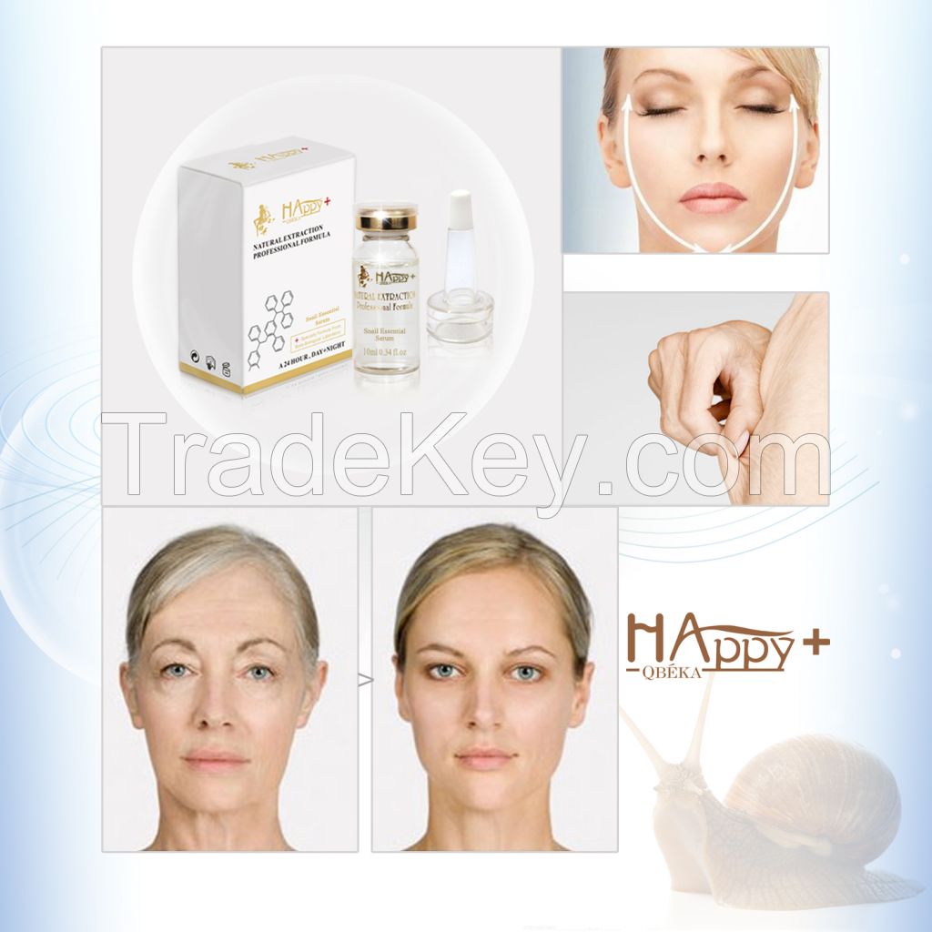 HAPPY+ snail serum skin whitening serum moisturize skin serum skin repairing serum