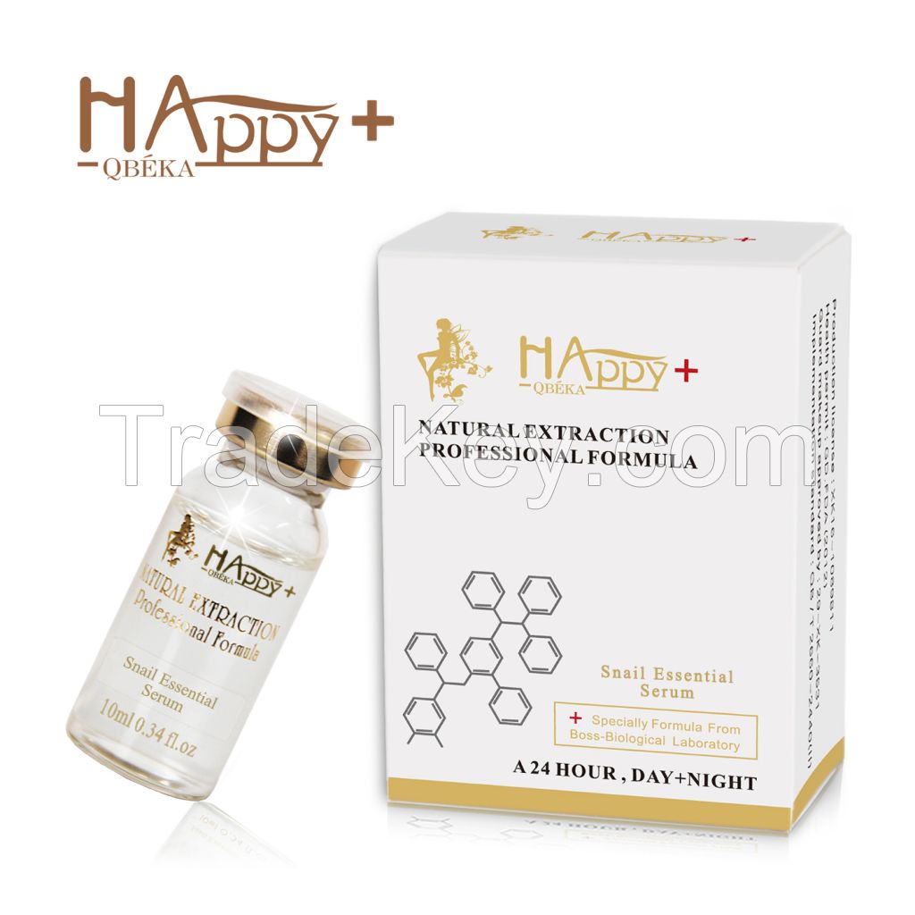 HAPPY+ snail serum skin whitening serum moisturize skin serum skin repairing serum