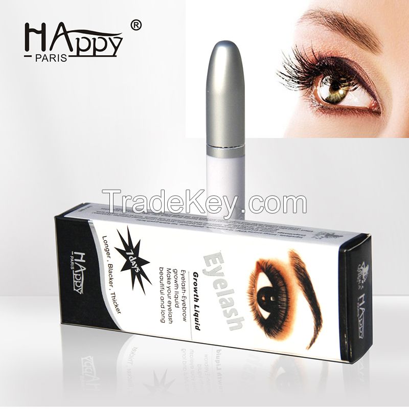 Best Selling Happy Paris Natural Eyelash growth liquid Eyelash Enhancer