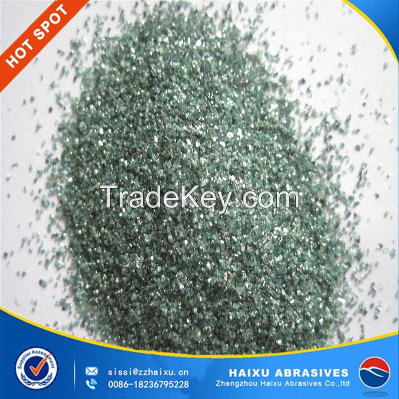 99.0%SiC high purity for grinding cutting silicon carbide green grains