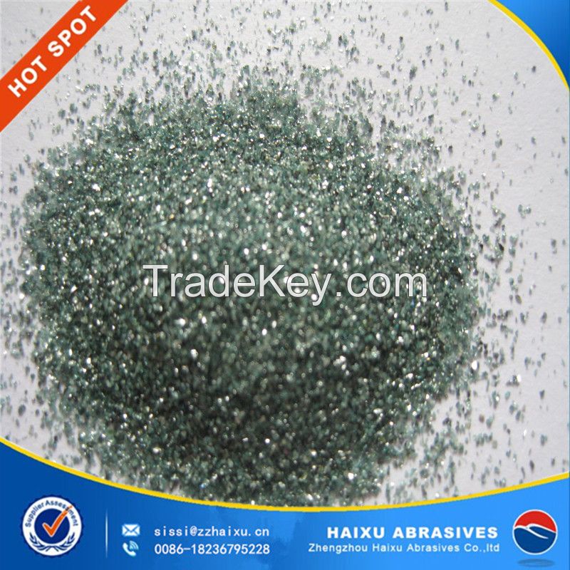 99.0%SiC high purity for grinding cutting silicon carbide green grains