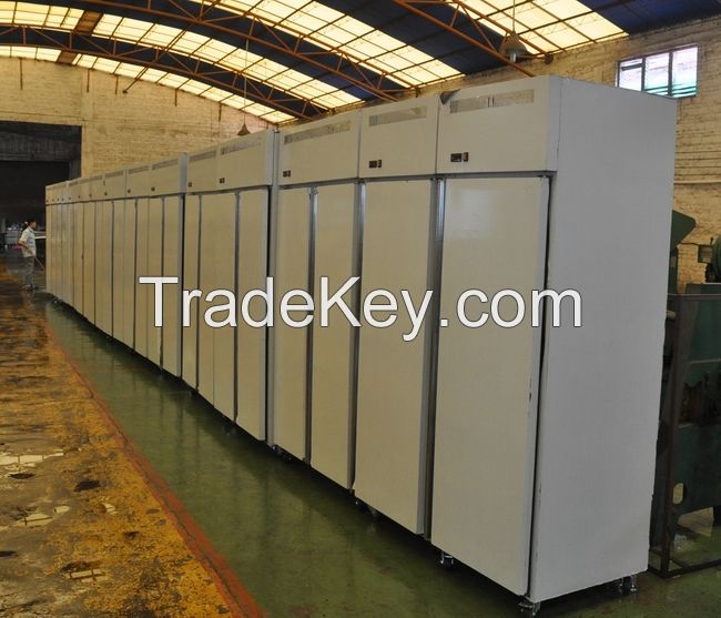 Commercial Kitchen Upright refrigerator freezer