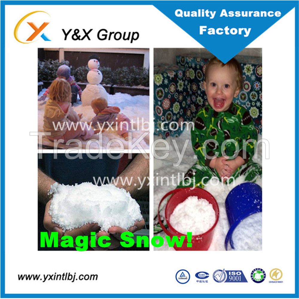 party supplies artificial magic snow