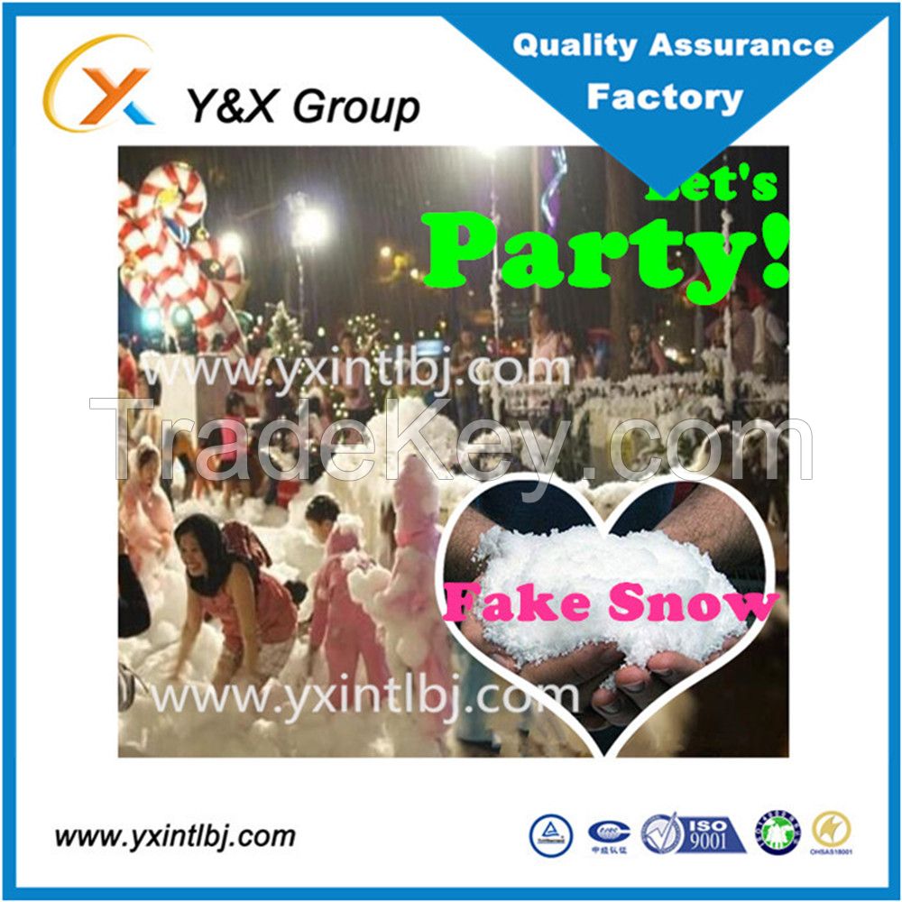 party supplies artificial magic snow