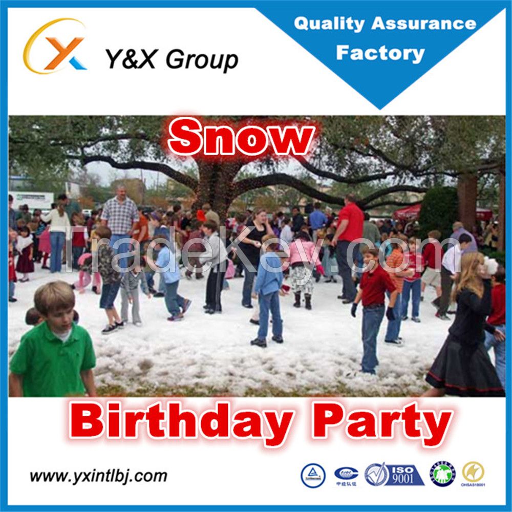 party supplies artificial magic snow