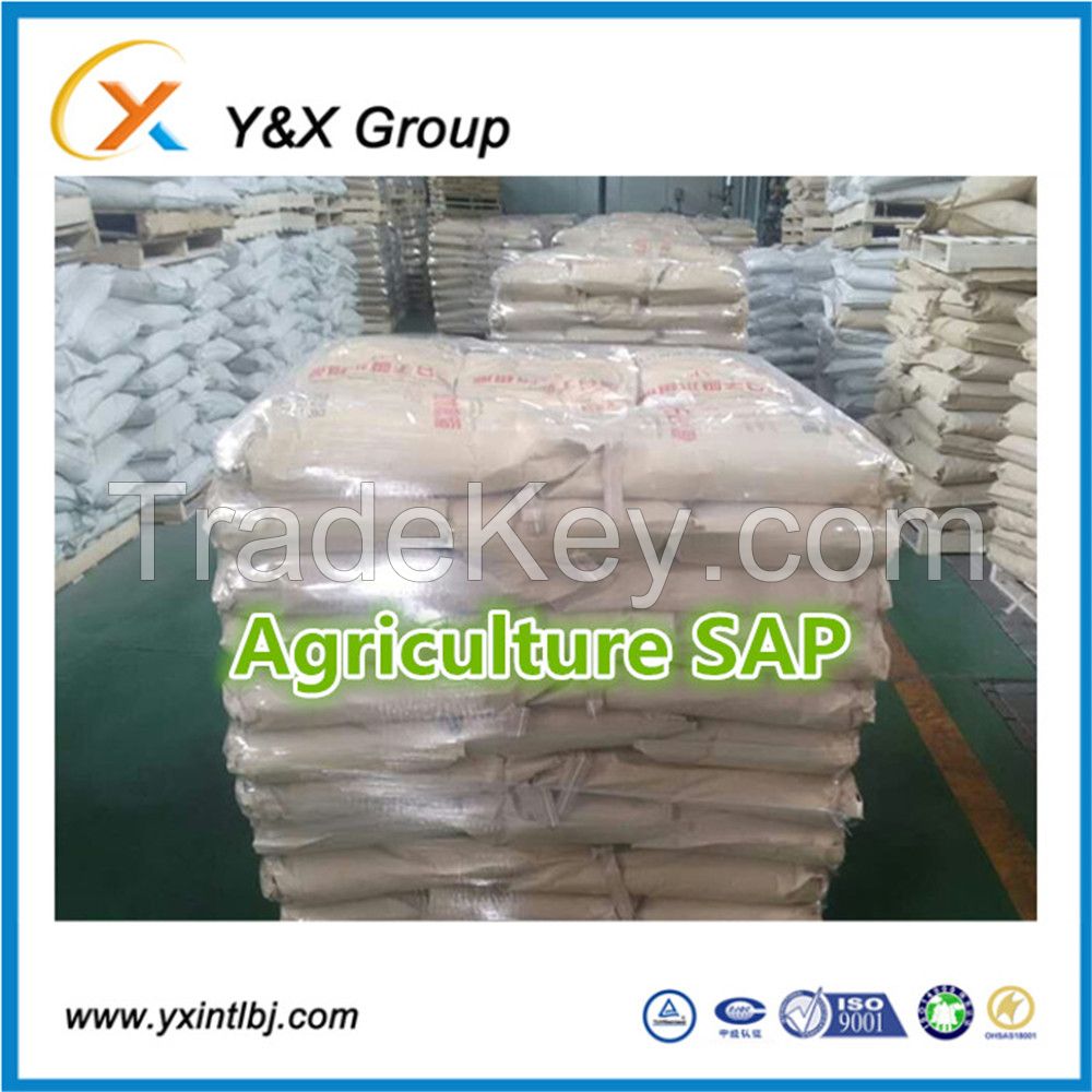 agriculture soil improvement and water saving super absorbent polymer