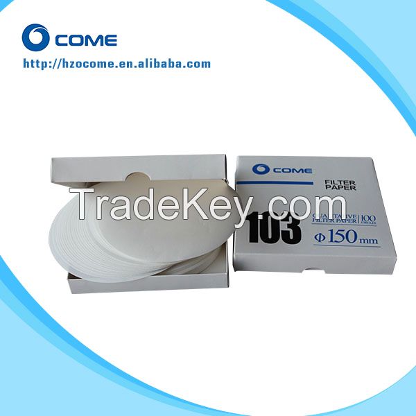 90MM quantitative qualitative filter paper for laboratory