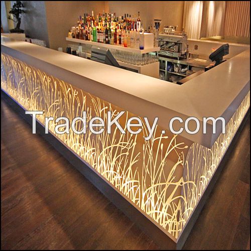 2016 new modern design commercial bar counter for hotel