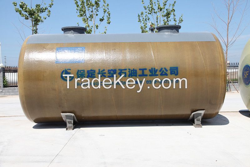 horizontal storage oil tank